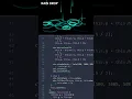 Neon Rain Drop Animation with HTML CSS Javascript