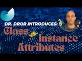 Understand the diffs between CLASS vs INSTANCE attributes