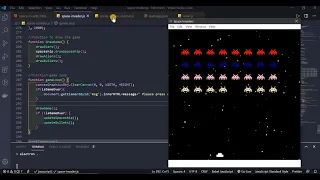 Space Invaders JavaScript Games Electron JS Canvas