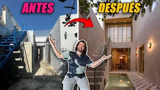 REMODELACIÓN de CASA! Así se aprovecha UN PATIO! Grandes detalles de INTERIORISMO