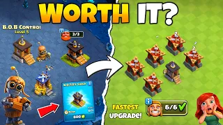 NEW B O T O s SHACK BUILDER WORTH IT 800 GEMS IN CLASH OF CLANS