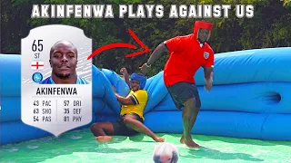 WE PLAYED AGAINST AKINFENWA IN A SLIP N SLIDE FOOTBALL TOURNAMENT! WORLD CUP 2026 EDITION 💦🏆