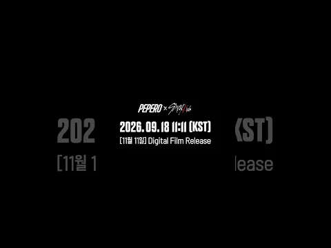 Stray Kids x PEPERO: Digital Film Teaser