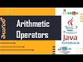 1 10 5 Basic Arithmetic operators in java with program TELUGU tutorial