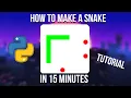 How to make snake game in 15 minutes