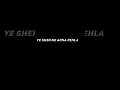 Download Lagu A Matlabi Duniya Me Ye Sher Ne Apana Pehla Kadam Rakha Tha👿👑........................................