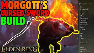 OP MORGOTT S CURSED SWORD Build Guide Elden Ring