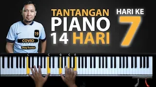 Hari ke 7 - SINKRONISASI 2 TANGAN -  Tantangan Piano 14 Hari  | Belajar Piano Keyboard