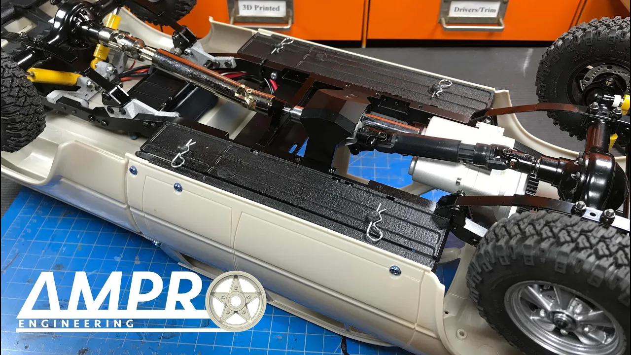 RC4WD Trailfinder 2 Mojave CrewCab Body Mount Set