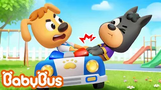 Một ngày của bé Labrador và bé Dobie | Hoạt hình cảnh sát trưởng Labrador | BabyBus