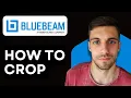 How to Crop in Bluebeam 2026 Step by Step Guide