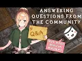 Q A Answering questions from community PART 1
