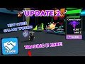 Update 2 UNLOCKED CYBER GALAXY TRADING - Mining Simulator 2 Roblox