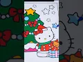 Coloring Hello Kitty Christmas