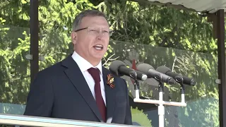 Александр Бурков принял участие в церемонии вручения дипломов выпускникам Омского автобронетанкового инженерного института
