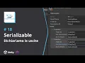 Tutorial Unity - 18 Serializable 2022