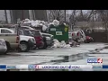 Trash piling up at local apartment complex
