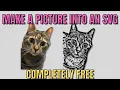 Turn Any PNG or JPG into a Cuttable SVG for FREE Easy Cricut Tutorial