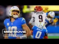 Mini-Movie Herbert Bolts Take Down Burrow Bengals LA Chargers