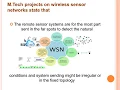 Wireless sensor network as your thesis project How to write thesis