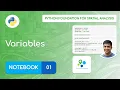 Notebook 01 - Variables
