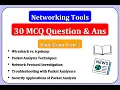 TOP 30 Rapid Revision Most Important Packet Analyzer Quiz