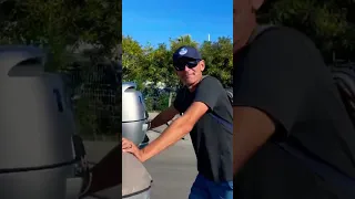 Taking our dinghy for a walk! #boatlife #nomad #catamaran #boat #sailingadventure