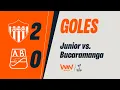 Junior vs Bucaramanga goals Liga BetPlay Dimayor 2026-1 Matc ay 13
