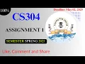 CS304 Assignment 1 CS304 Assignment 1 Solution Spring 2025 Object Oriented Programming