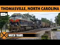 Thomasville North Carolina USA LIVE Train Camera Fixed View - South
