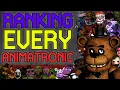 Ranking EVERY Animatronic In Five Nights At Freddy s