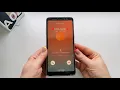 Samsung Galaxy A8+ incoming call \u0026 boot animation