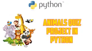 Animals quiz game project in python