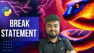 Python Tutorial for Beginners Break Statement Hindi