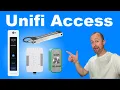 Simple UNIFI ACCESS setup - with G2 Pro Push to release button and Maglock