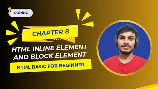 Html Inline element and block element html tutorial for beginners simplilearn Chapter 8