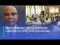 MBSSE Releases Academic Calendar for School Year