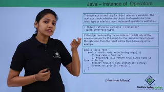 Java - Instance of Operators