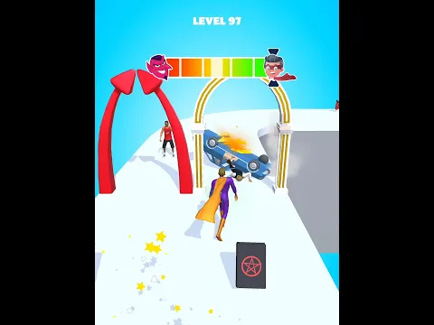 Super Hero Run level 97,ゲームの楽し み #shorts #foryou #mobilegame #게임