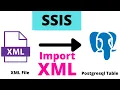12 Import XML File To PostgreSQL