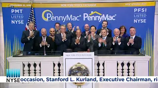 PennyMac Financial Services Inc PennyMac Mortgage Investment Trust Ring The Opening Bell