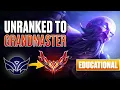EDUCATIONAL Unranked to Grandmasters on RYZE How to Play RYZE Guide