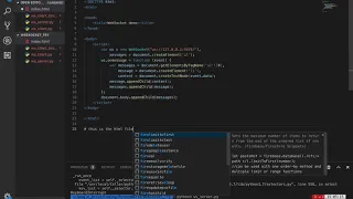 Python Websocket first try