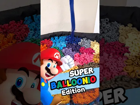 This is BOSS LEVEL 🔥👀Wait for the final result 🍄 #supermario #nintendo #gaming #balloon #cosplay