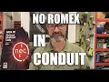 Why Romex Doesn t Belong in Conduit Quality and Longevity