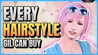 FFXIV ALL HAIRSTYLES YOU CAN BUY EASY WITH GIL AND WHERE TO FIND THEM
