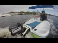 Peddle Boat with a Gas Motor