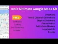Ionic 6 Google Maps Starter Template by MrIonic