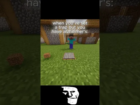 Trollmoment 182! (When you've set a trap but you have alzheimer's π)