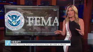 VERIFY Is FEMA hiring and paying field inspectors for Harvey relief efforts
